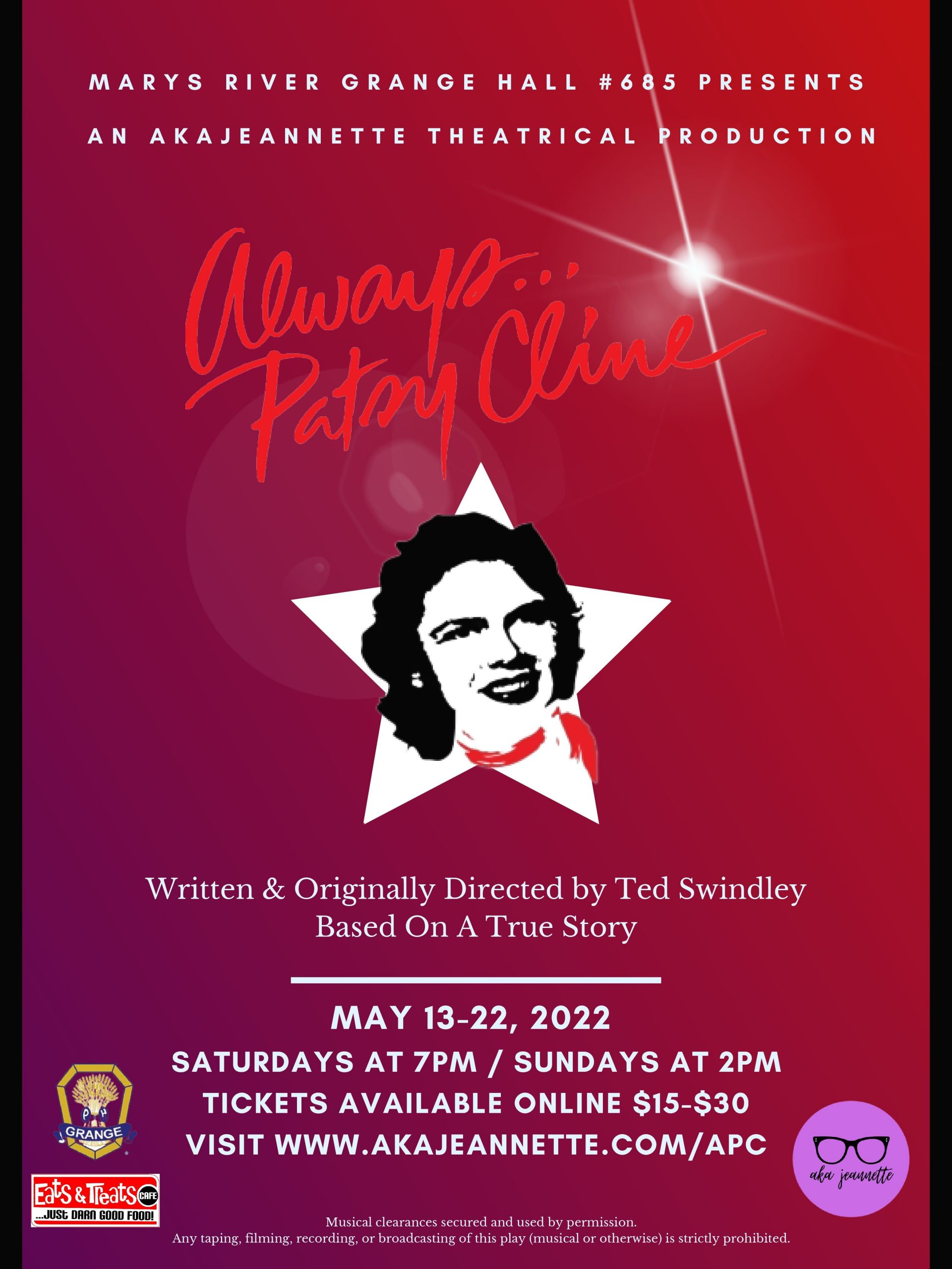 Always Patsy Cline Poster (2)